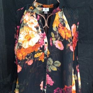 WORTHINGTON WOMAN Floral blouse 1X
